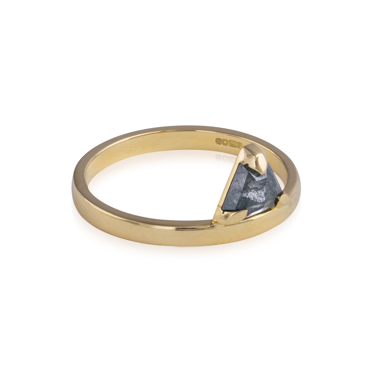 Midnight Diamond Sentinel Ring