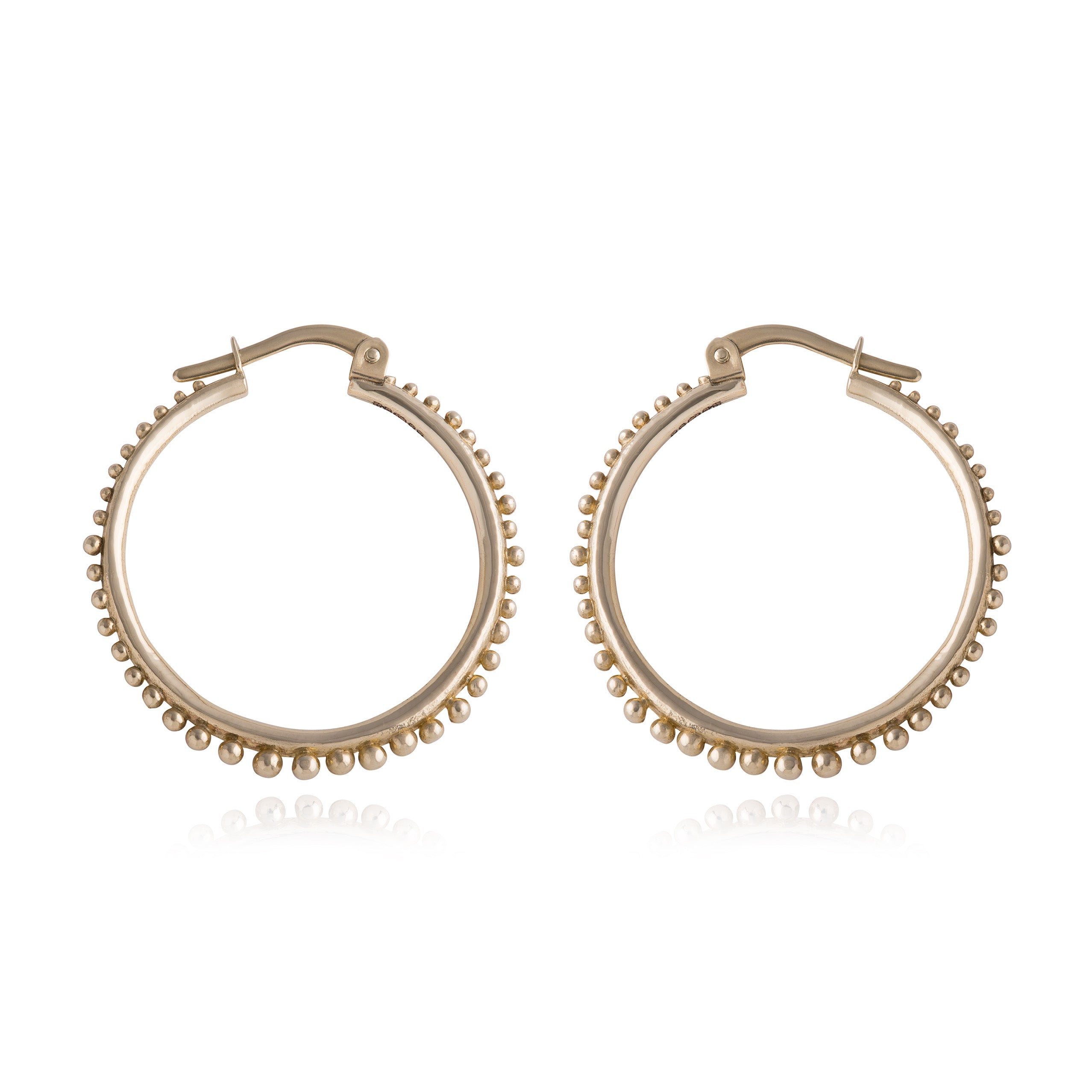 Radiant Hoop Earrings