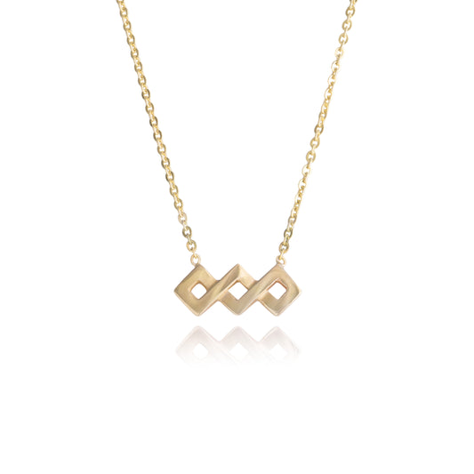 Ternary Square Necklace