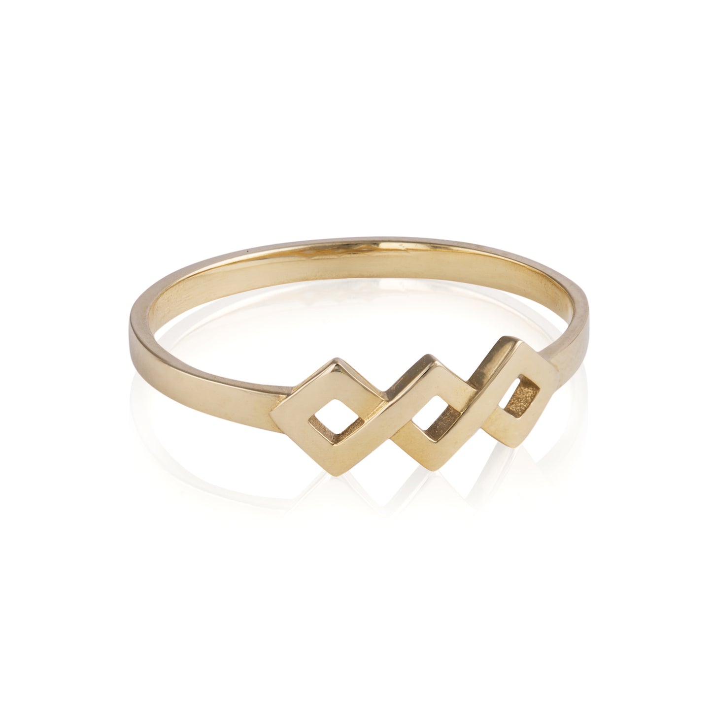 Woven Ternary Ring